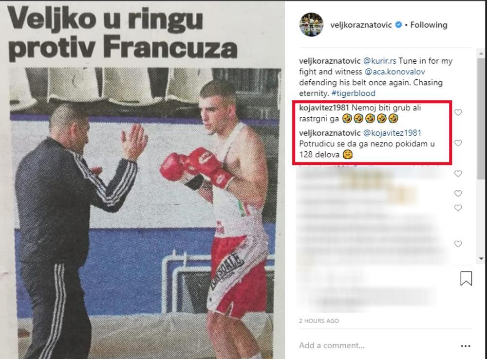 Veljko Ražnatović - Instagram  