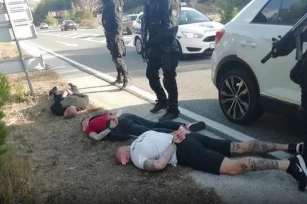 PALI VLADARI SPLITSKOG PODZEMLJA: Specijalci im blokirali put, terete se za više zločina (VIDEO)