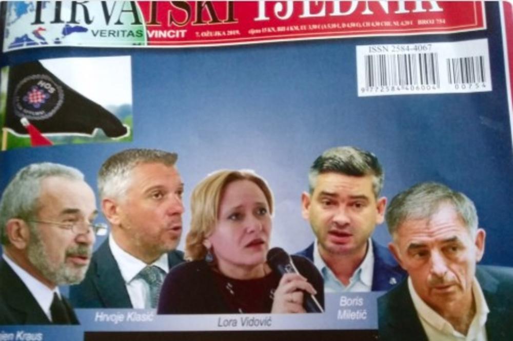 SKANDALOZNA NASLOVNICA HRVATSKOG NEDELJNIKA: Desničarski magazin proglasio JAHAČE VELIKOSRPSKE APOKALIPSE! (FOTO)