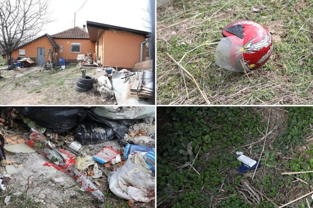 SNIMCI SA KRVAVOG MESTA ZLOČINA U ČORTANOVCIMA: Svuda su MRLJE od KRVI i ZGAŽENE RUŽE! KOMŠIJE OTKRILE DETALJE