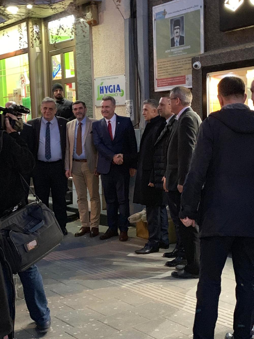 Ugljanin na protestu  