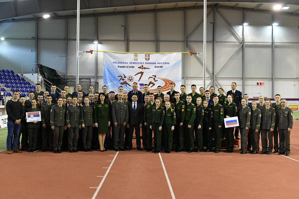 VULIN IZAŠAO NA VIKEND: Otvorio atletski miting na kojem učestvuju srpski i ruski kadeti!