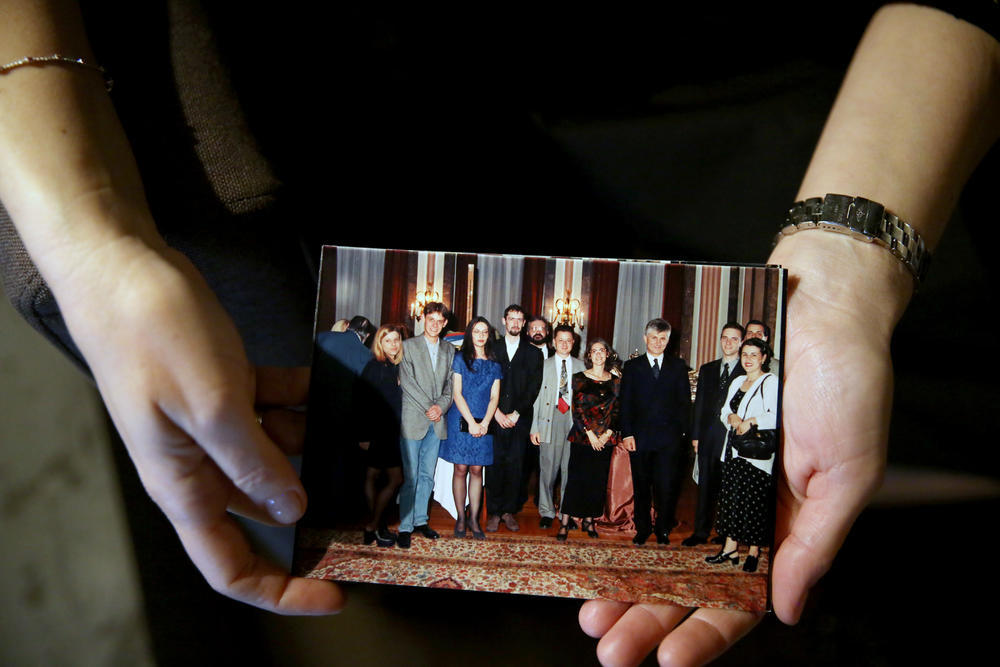 Zoran Đinđić na prijemu  