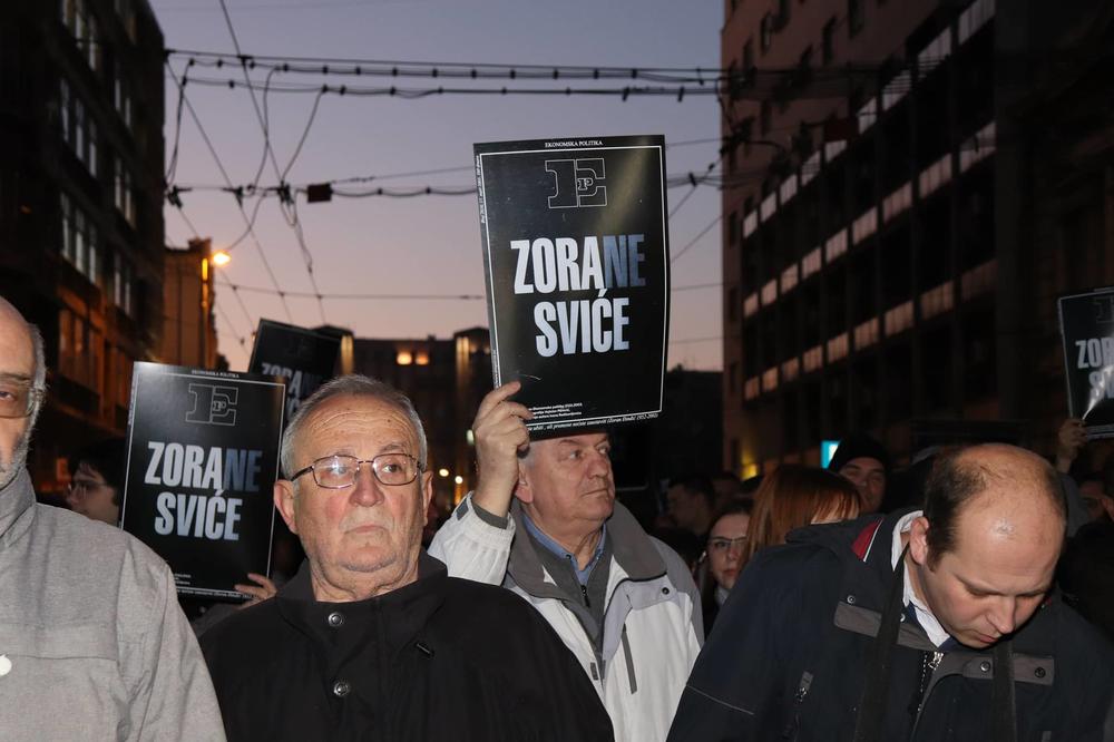 UMESTO ŠETNJE, DESILO SE NEŠTO DRUGO! Ovako su pristalice obeležile GODIŠNJICU ĐINĐIĆEVOG UBISTVA!