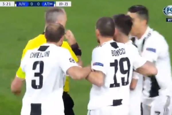 RONALDO JE VIKAO I SKAKAO: Da li je Kujpers s pravom poništio gol Juventusu zbog faula Portugalca nad golmanom?!