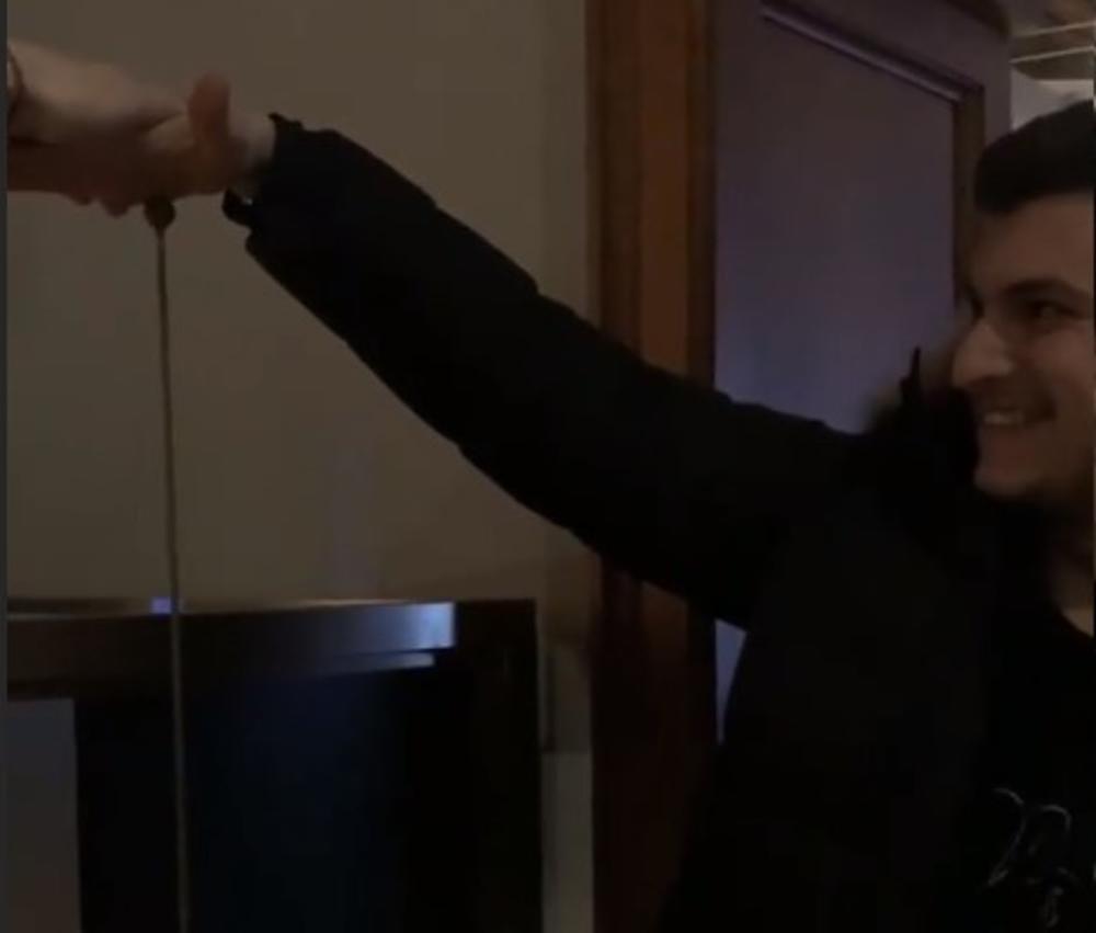 Tifani i Majkl u Beogradu sa Majklovim bratom Faresom