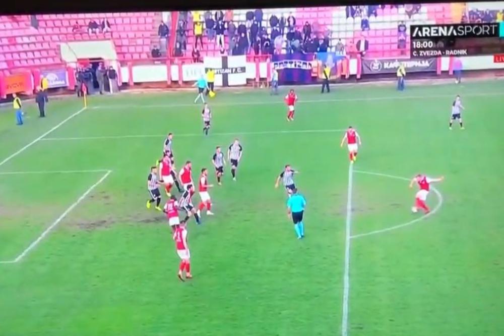 OPET ĆE SE PRIČATI O SUDIJAMA: Napretku sumnjivo poništen gol, Partizan ga dao u sledećem napadu!
