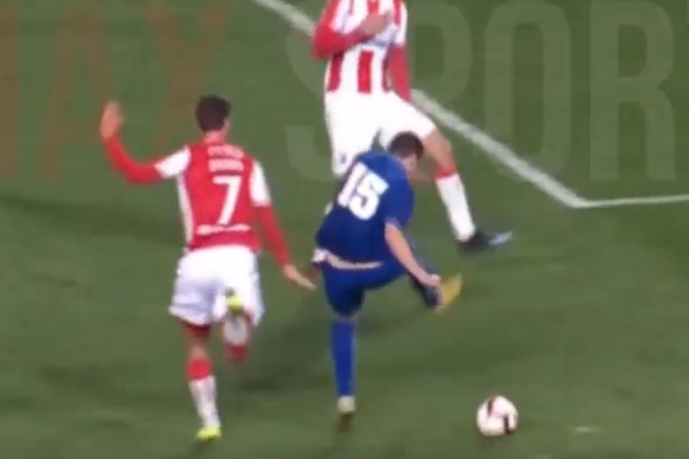 PENAL BEZ KONTAKTA - SAMO U SRBIJI: Da li je Zvezda oštećena u finišu meča?