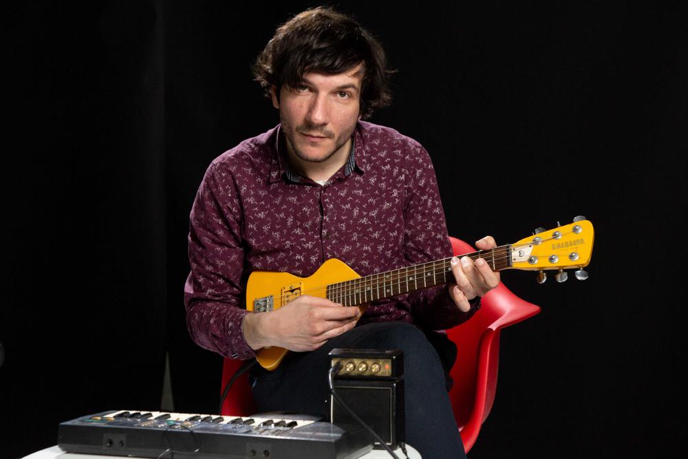 Đelić u pripremi za live session  