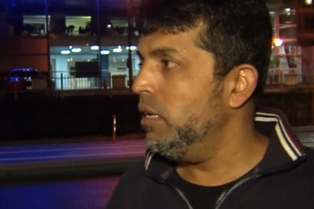 GOLIM RUKAMA JE SKOČIO NA NJEGA I ODUZEO MU ORUŽJE! Svedok opisao podvig HEROJA džamije, i kako je napadač POBEGAO