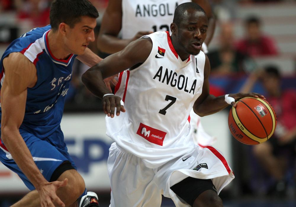 Marko Kešelj na meču protiv Angole 2010. godine  