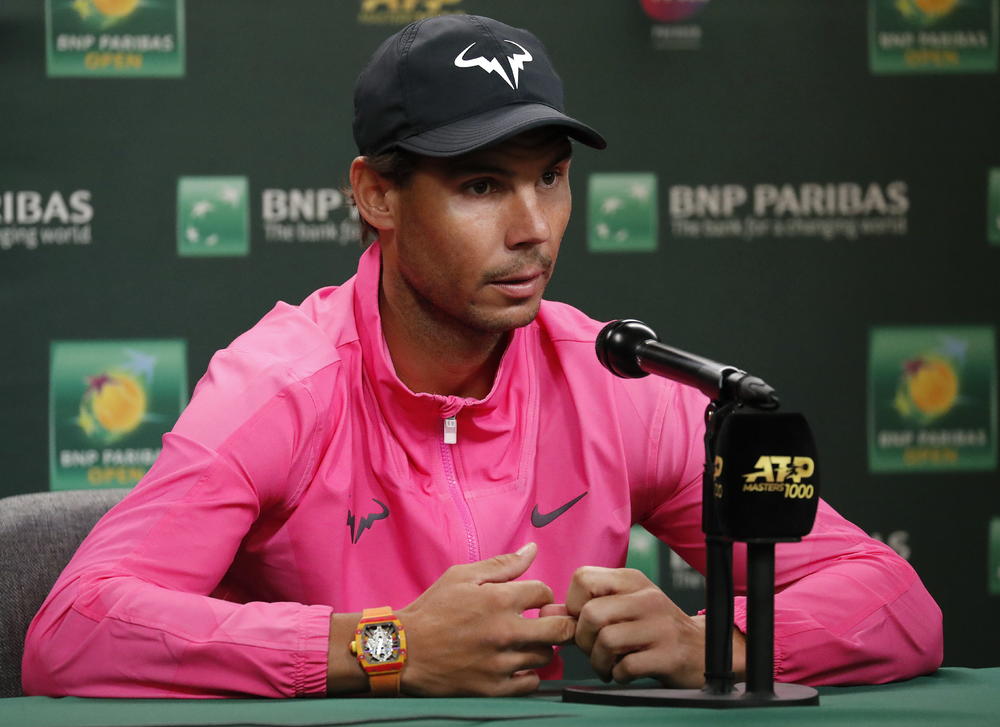 Rafael Nadal se povukao u polufinalu Indijan Velsa