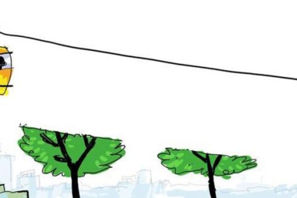 INICIJATIVA ZA OCENU USTAVNOSTI POSTAVLJANJA GONDOLE: Lažni Mali i Vesić delili bajs minus kartice (FOTO)