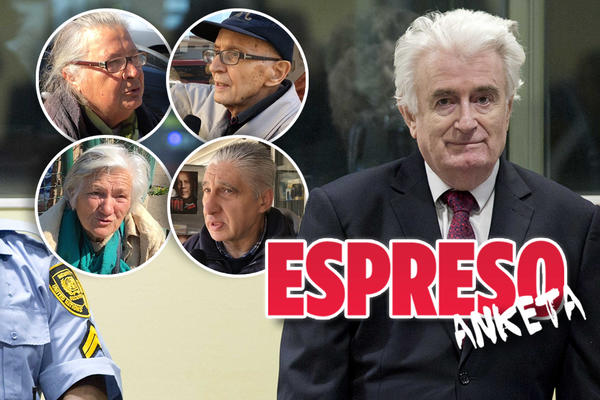 To je po komandnoj odgovornosti, on nikog nije lično ubio: Građani smatraju da je Karadžić nevin, ali ima izuzetaka