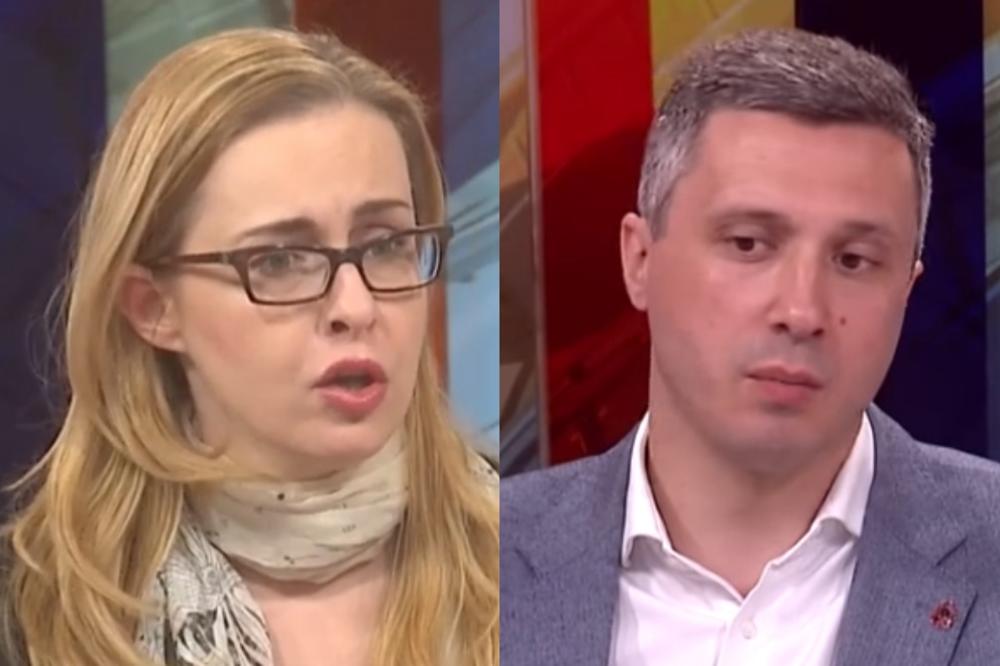BOJANA MALJEVIĆ NEĆE NA PROTESTE JER JE BOŠKO FAŠISTA, A OBRADOVIĆ JOJ IZJAVLJUJE LJUBAV! Bio sam zaljubljen u tebe