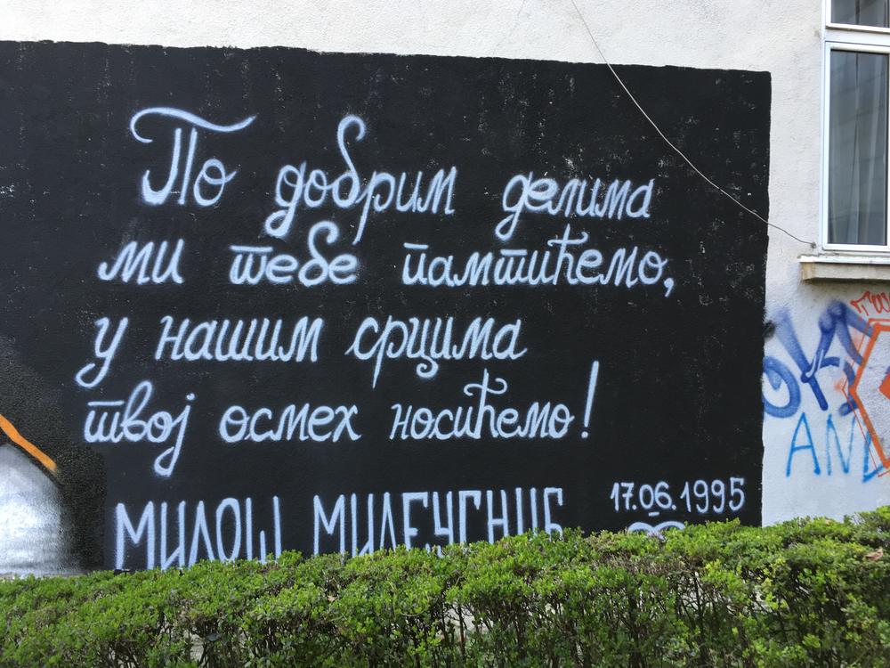 Mural Milošu Mileusniću  
