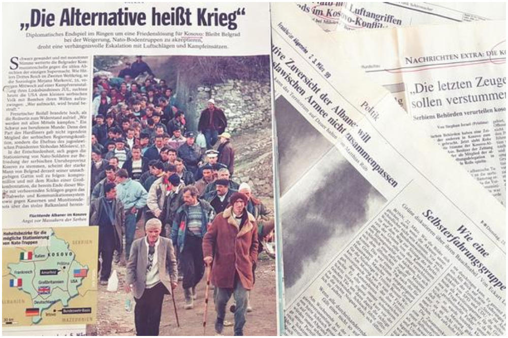 NEMCI SU PRE 20 GODINA KRENULI U PRVI RAT POSLE HITLERA: Ovako su o BOMBARDOVANJU Jugoslavije pisali NEMAČKI mediji