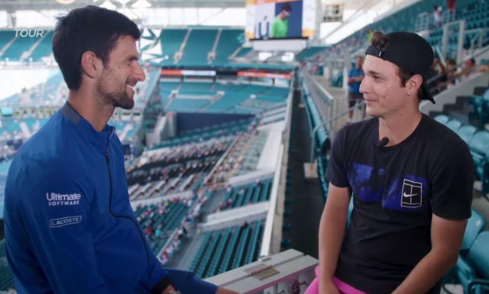 Novak Đoković je rekao da je uvek tu da da savet mladom Kecmanoviću