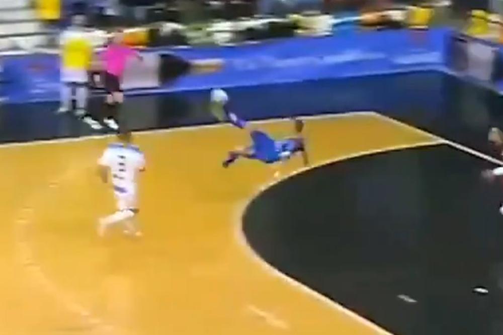 GOL SEZONE NA FUTSAL TERENU: Mat u dva poteza i čarobne makazice - ovo morate da vidite!