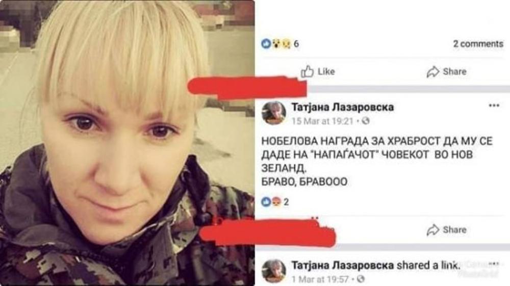 Tatjanina objava na Fejsbuku  