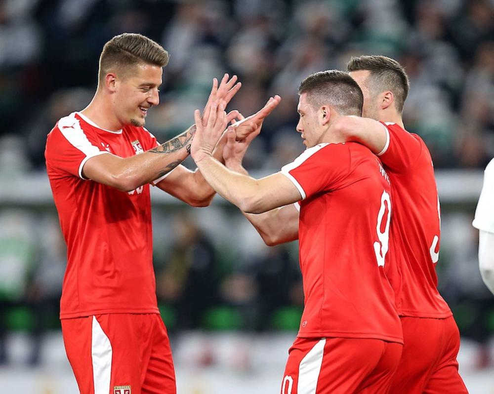 SMS slavi pogodak Jovića protiv Nemačke  