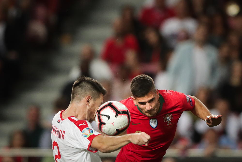 Detalj kada je Rukavinu 'napucala' lopta  