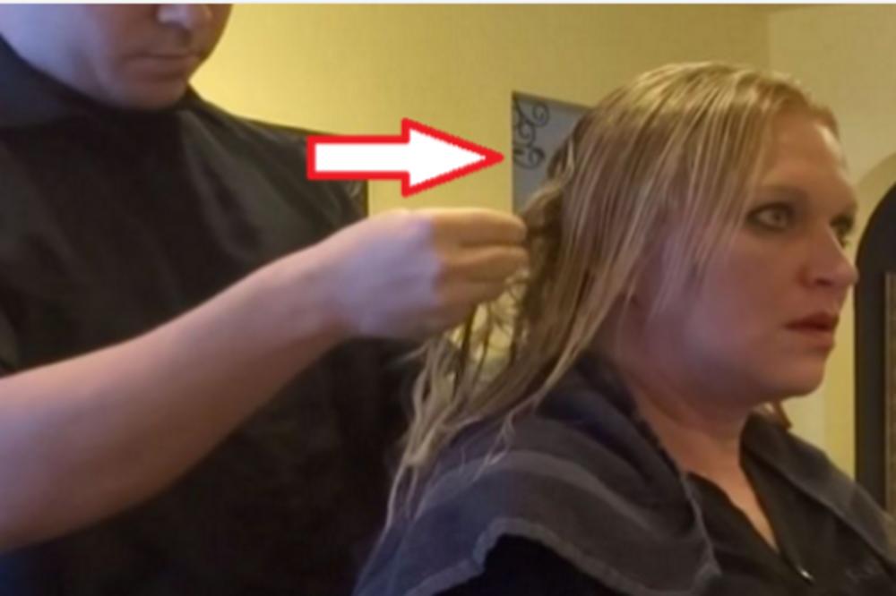 DOŽIVELA JE FRAS: Kada joj je frizer pokazao šta je našao u KOSI, umalo se onesvestila! (VIDEO)