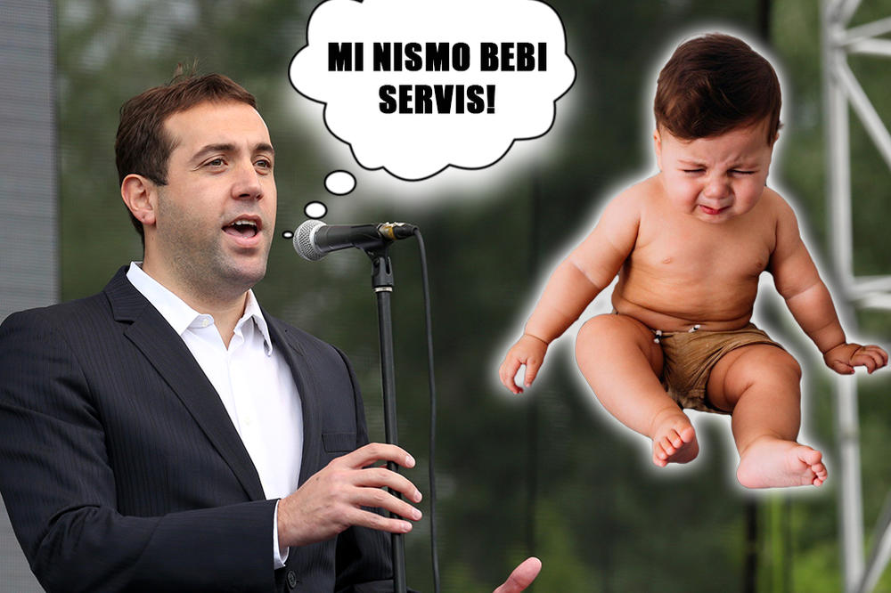 GRAD NEMA OBAVEZU DA DECI OBEZBEDI MESTO U VRTIĆU, PA NISMO MI BEBI SERVIS! Slavka Gaka razapeli zbog ove izjave