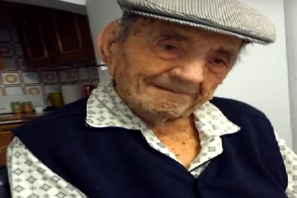 NAJSTARIJI ČOVEK NA SVETU OTKRIO TAJNU DUGOVEČNOG ŽIVOTA: Jedna čaša ovog pića i dočekah 113. godinu! (VIDEO)