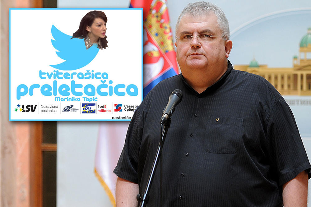 MARINIKA, TVITERAŠICA PRELETAČICA! Nenad Čanak otkrio PRVU STRANKU Tepićeve koju ona KRIJE od svih