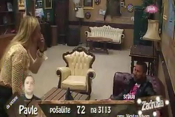 LIŽEŠ SE S ONIMA KOJI BI DA ME VIDE MRTVU: Luna HISTERISALA na Marka! Da li je moguće da ovako nešto priča?!