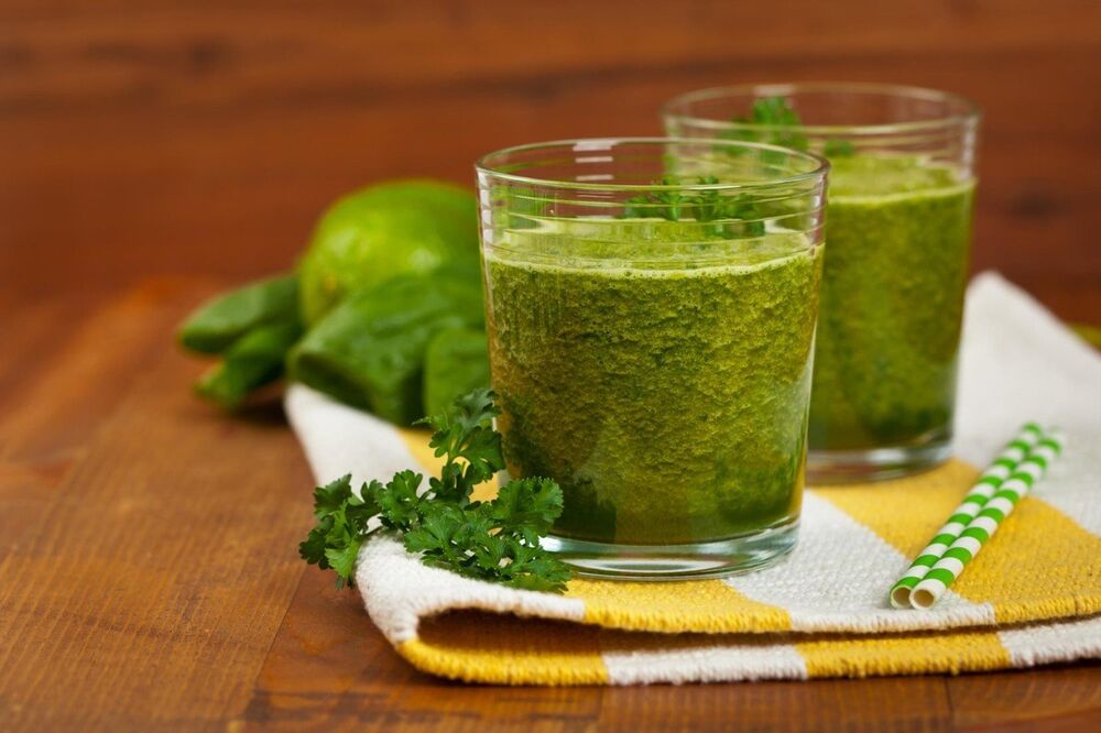 Peršun, Napitak, Napitak od peršuna