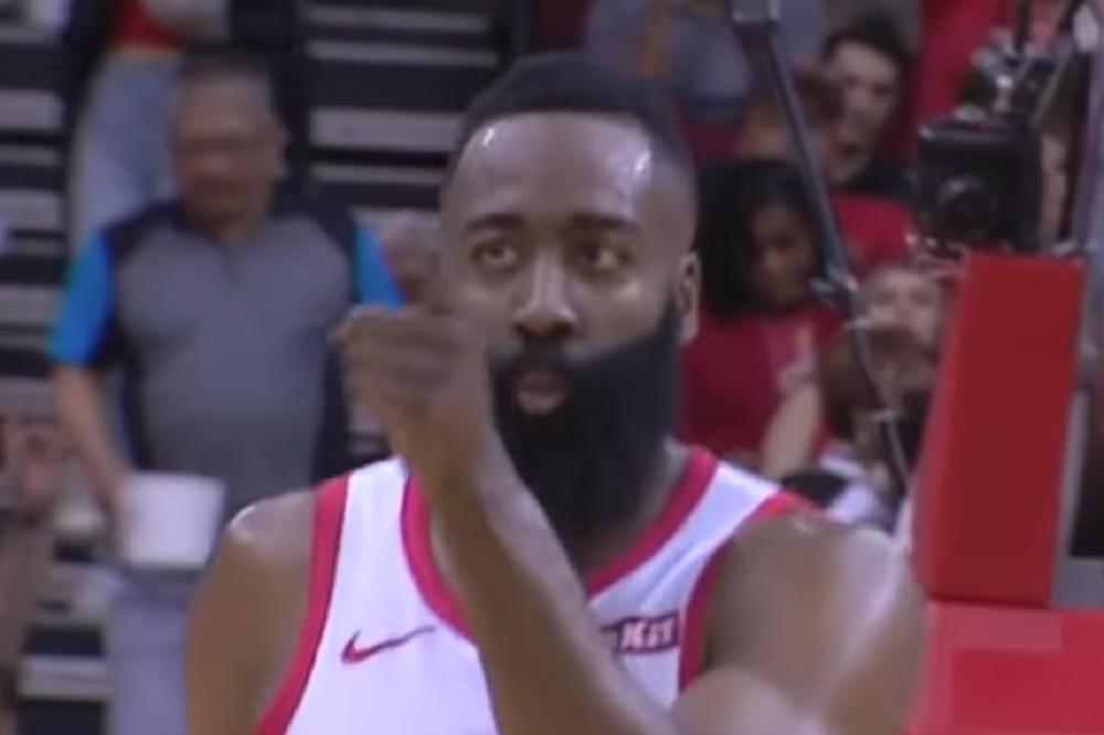 DA LI JE HARDEN MALO PRETERAO? Prvo izlomio Bogdana, pa počeo da mu preti!