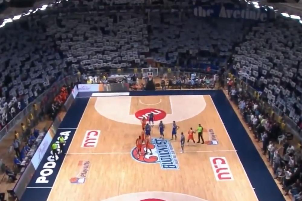 VARVARI SE BAHATE PO MORAČI: Navijači uleteli u zabranjene delove dvorane i tako se oglušili o kaznu ABA lige!