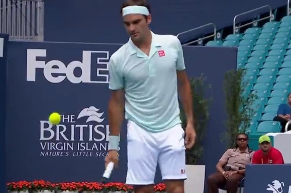 POBIO JE SVE ZAKONE FIZIKE: Potez Rodžera Federera zbog kog smo počeli da sumnjamo da je vanzemaljac!