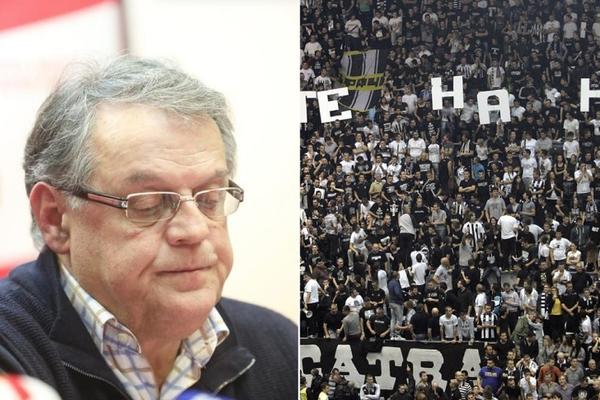 NEBOJŠA ČOVIĆ JE KRIMINALAC, OLOŠ I ĐUBRE KOMUNISTIČKO! Zbog ove majice navijača Partizana su poludeli u Zvezdi!