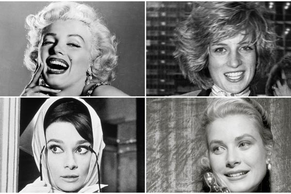 NAPUMPANA USTA I LAŽNE OBRVE: Ovako bi MERILINKA i PRINCEZA DAJANA izgledale prema današnjim idealima LEPOTE (FOTO)