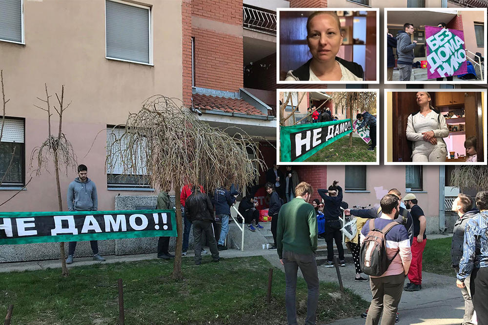 NIŠTA OD ZAKAZANOG ISELJENJA! Samohrana majka iz PANČEVA do DALJNJEG ostala u SVOM STANU i poslala PORUKU  (FOTO)