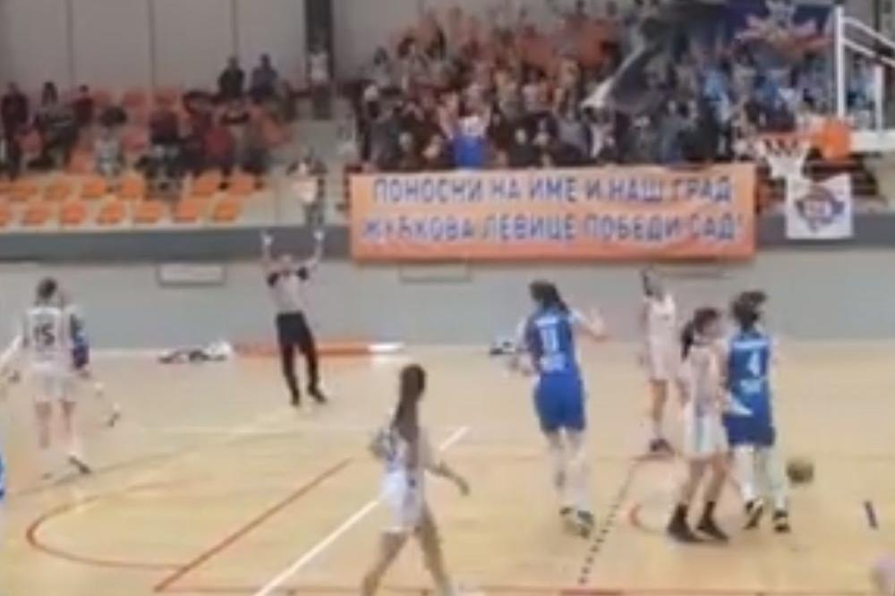 OPŠTA LUDNICA NA UTAKMICI ŽENSKE KOŠARKAŠKE LIGE: Srbija i svet ne pamte ovakvu atmosferu na meču nežnijeg pola!
