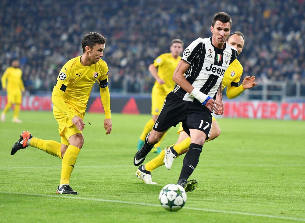 Detalj sa meča Dinama i Juventusa  