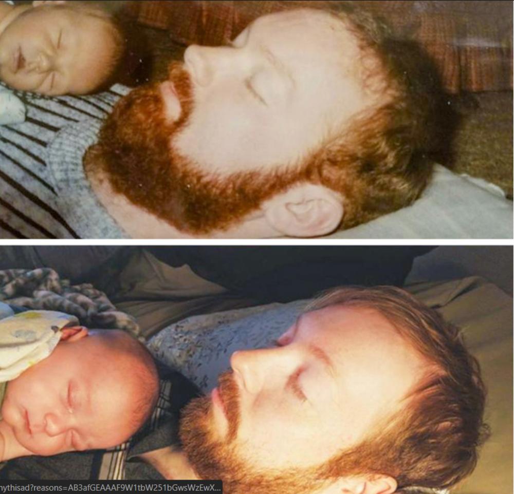 Moj otac sa starijim bratom, brat sa svojim sinom nakon 30 godina