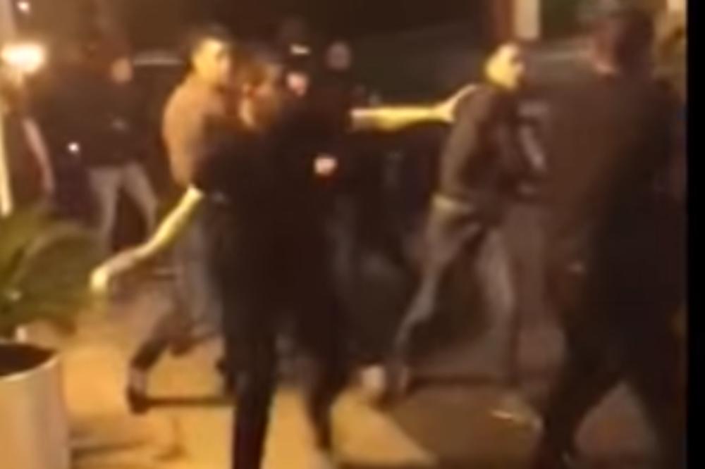 NE ZNA SE KO KOGA UDARA! Snimljena MASOVNA TUČA u Splitu, uleteli su i mladići U FANTOMKAMA (VIDEO)