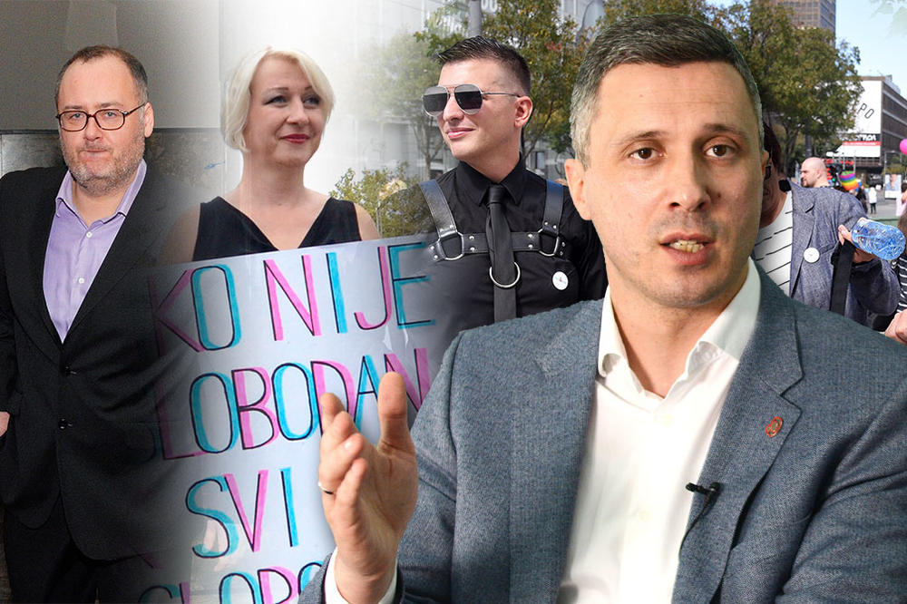 ZAR TREBA DA NOSIMO ROZE TRAKE KAO U VREME HITLERA? Srpski gejevi uništili Boška zbog najave ukidanja Parade ponosa