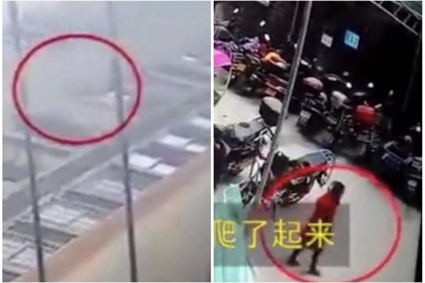 DEVOJČICA PALA SA 26. SPRATA, USTALA I ODŠETALA Prevarila je SMRT, niko ne zna KAKO! Kamere snimile stravičnu scenu