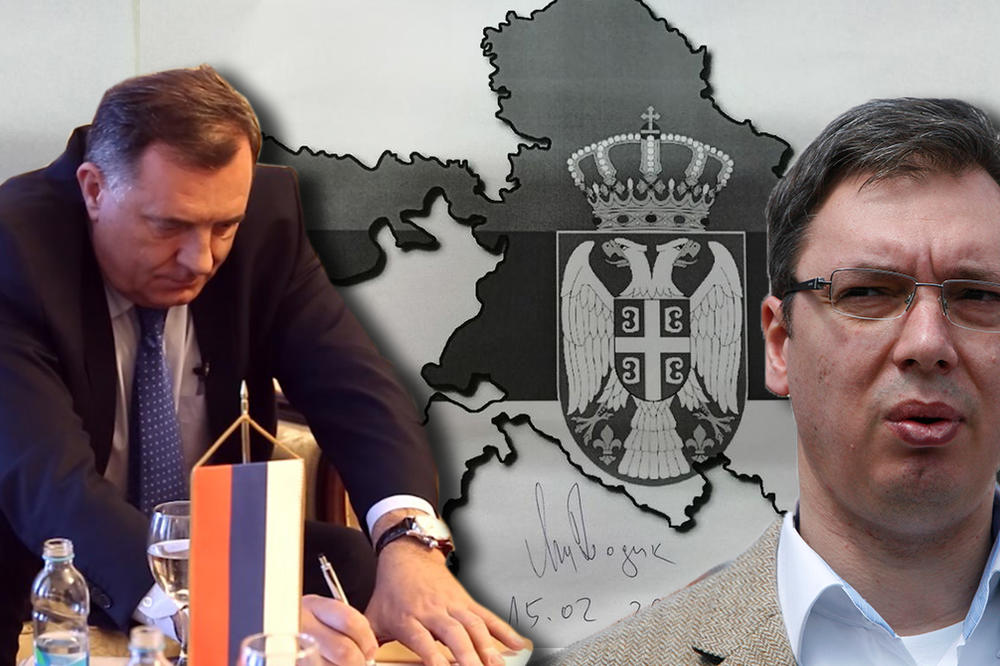 OGLASIO SE VUČIĆ O UJEDINJENJU SRBIJE I SRPSKE I DODIKOVOJ MAPI! Pažljivo pročitajte šta je rekao liderima Balkana