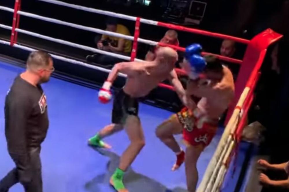 SVAKA ČAST, MOMČE: Mladi srpski borac prebio iskusnog Italijana i postao evropski šampion!