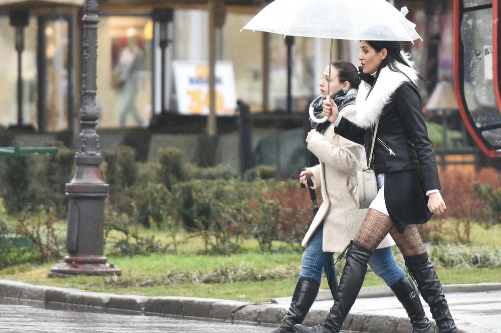 KIŠOBRANI ĆE VAM TREBATI I ZA VIKEND! Temperatura do 15 stepeni, VREME ĆE SE STABILIZOVATI TEK OD UTORKA