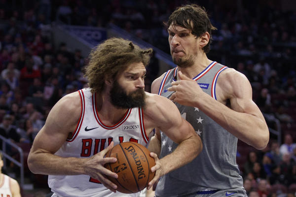 ZOVITE GA BOBI STOJAKOVIĆ: Marjanović izdominirao u pobedi Filadelfije, ali pogledajte samo dve trojke što je dao!