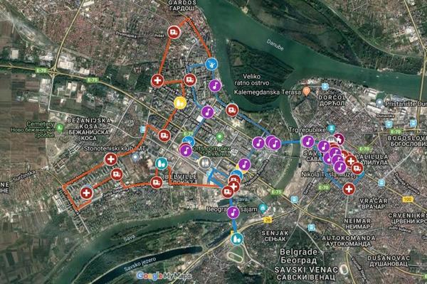 NI PTICA NEĆE MOĆI DA PROLETI! ZATVARA SE POLA BEOGRADA! Ove ulice u NEDELJU zaobilazite u širokom luku (MAPA)