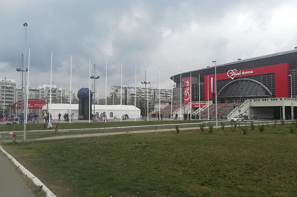IMA MESTA ZA 510 LJUDI: Beogradska arena danas prima prve pacijente koji imaju KORONU